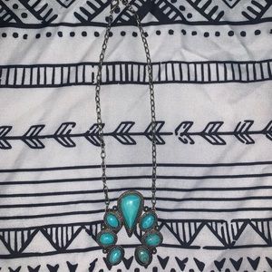 Turquoise choker necklace